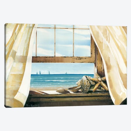 Beach Treasures Canvas Print #RSS2} by John Rossini Canvas Art