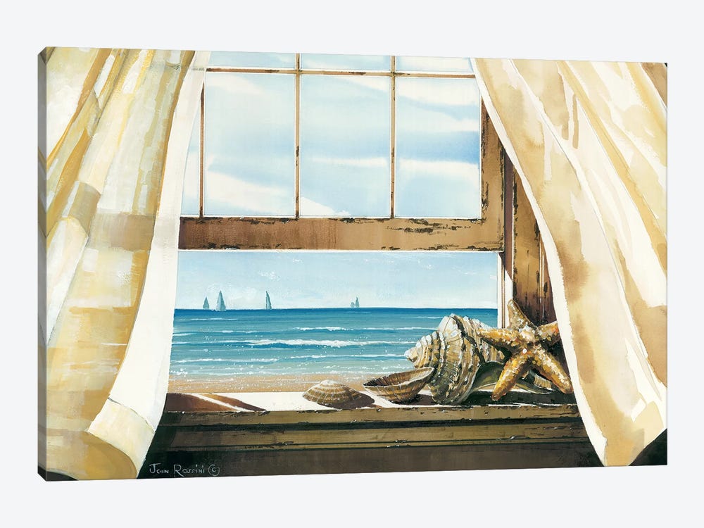 Beach Treasures by John Rossini 1-piece Canvas Art Print
