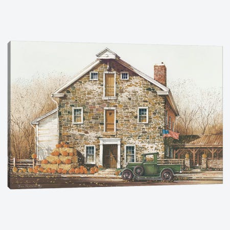 Fall Is In The Air Canvas Print #RSS8} by John Rossini Canvas Artwork