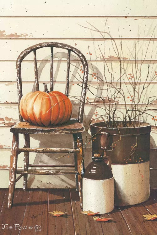 Pumpkin & Chair