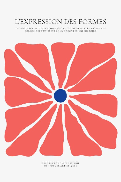 Fleur Dansante by RS Lab Studio wall art