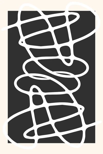 Scribbles by RS Lab Studio canvas print