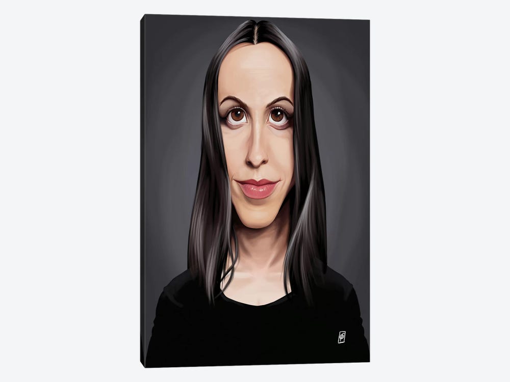 Alanis Morissette by Rob Snow 1-piece Canvas Wall Art