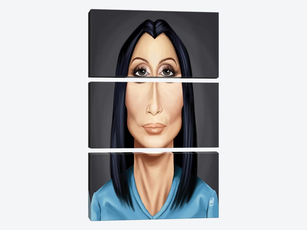 Cher by Rob Snow 3-piece Art Print
