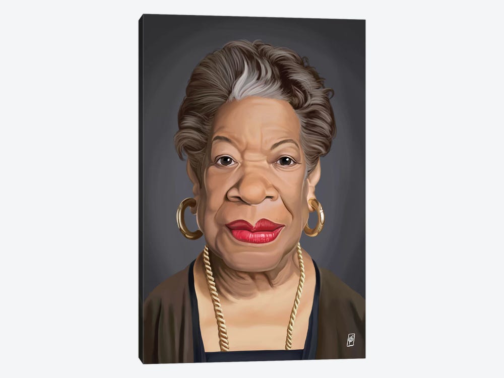 Maya Angelou by Rob Snow 1-piece Canvas Print