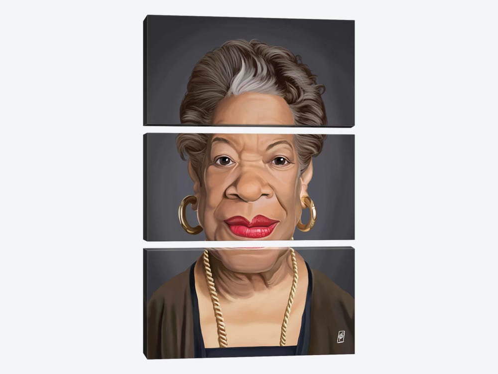Maya Angelou by Rob Snow 3-piece Art Print