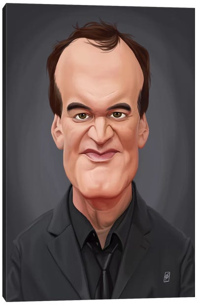 Quentin Tarantino Canvas Art Print - Quentin Tarantino