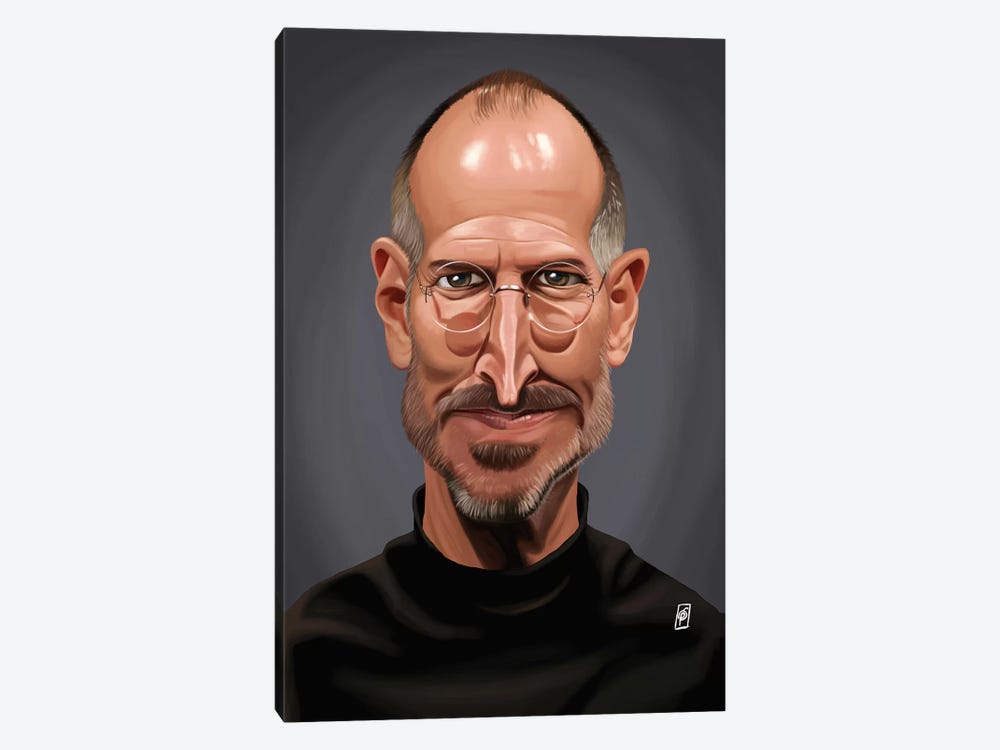 Steve Jobs by Rob Snow 1-piece Canvas Print