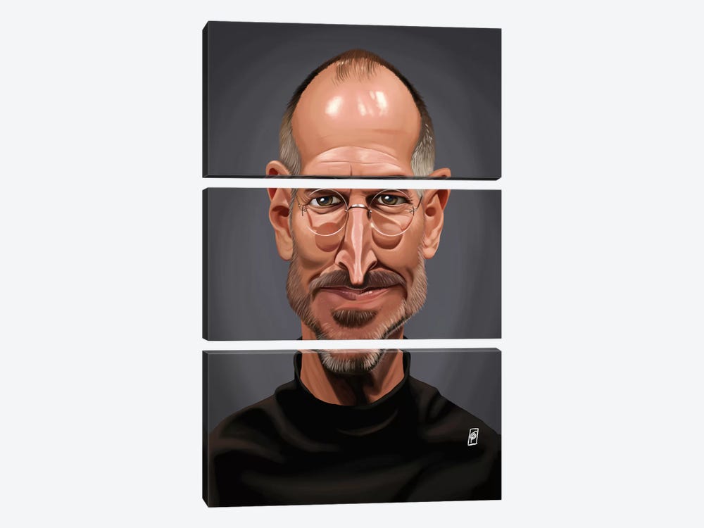 Steve Jobs by Rob Snow 3-piece Art Print