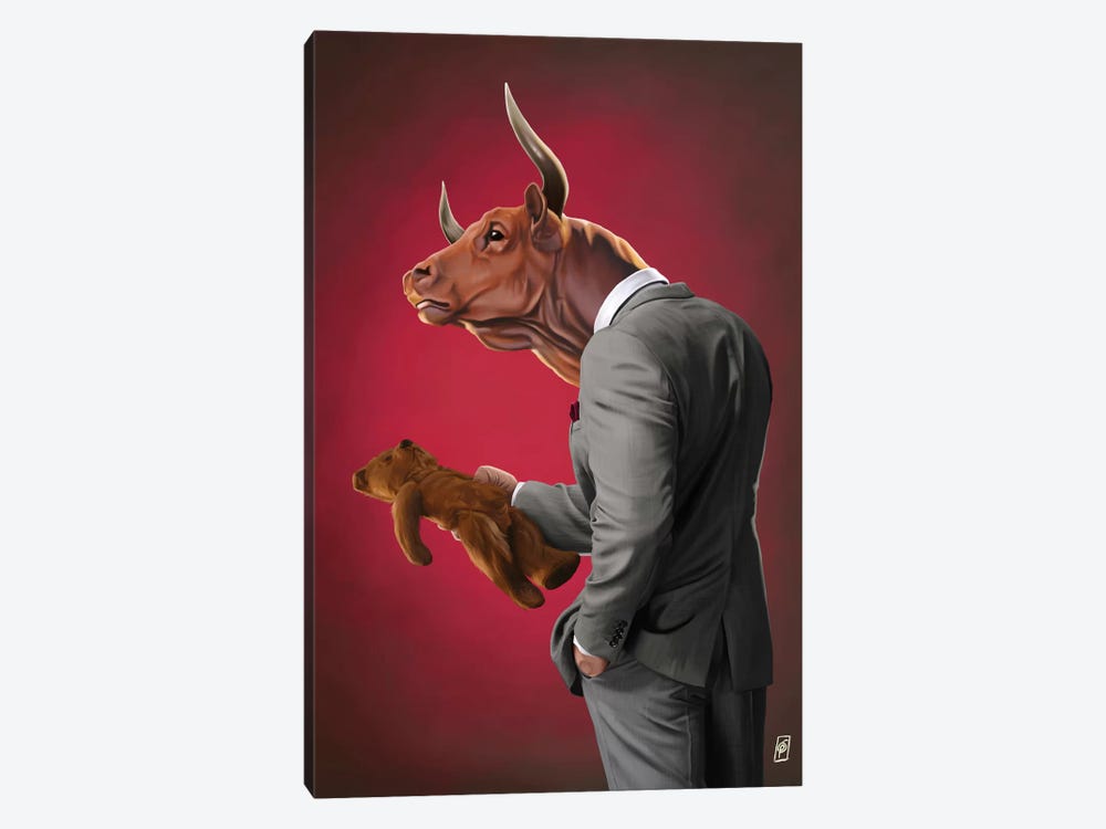 Bull by Rob Snow 1-piece Art Print