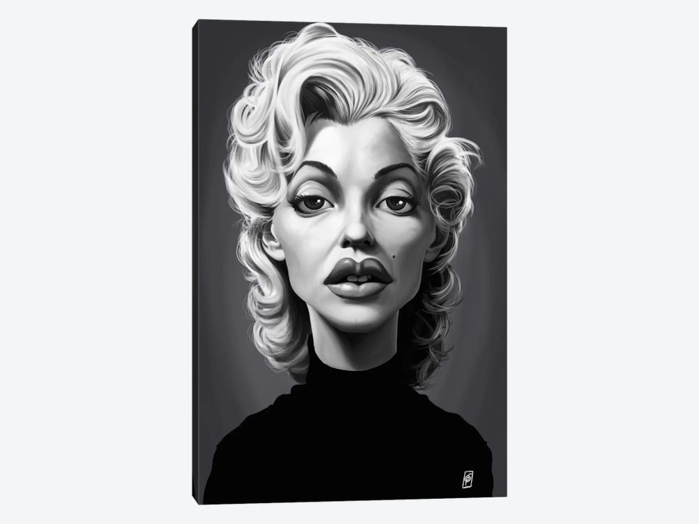 Marilyn Monroe by Rob Snow 1-piece Canvas Art Print