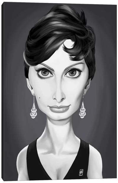 Sophia Loren Canvas Art Print - Sophia Loren