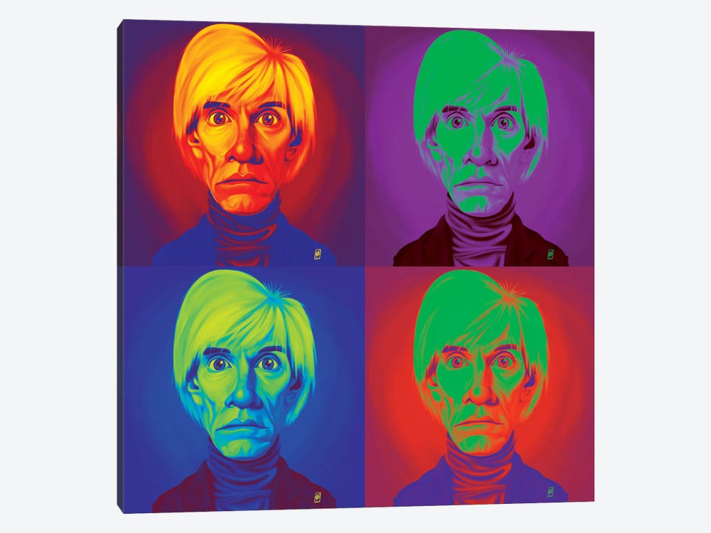 Andy Warhol On Andy Warhol by Rob Snow 1-piece Art Print