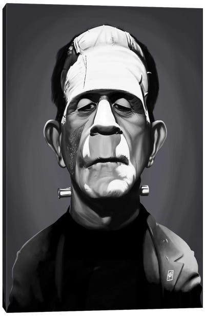 Boris Karloff Canvas Art Print - Frankenstein