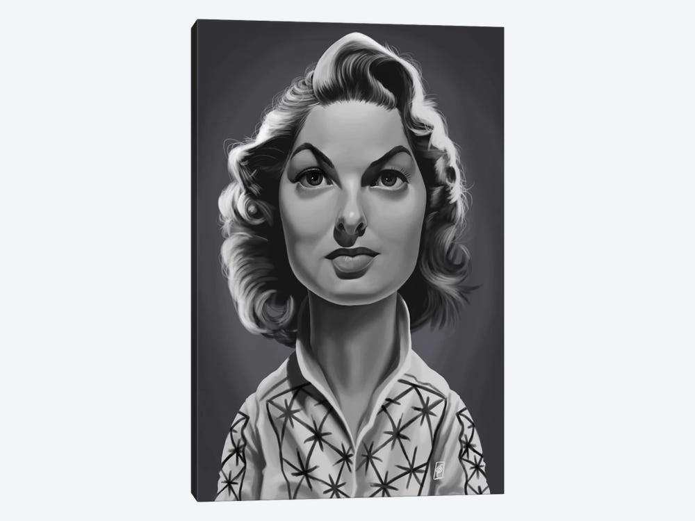 Ingrid Bergman by Rob Snow 1-piece Canvas Artwork
