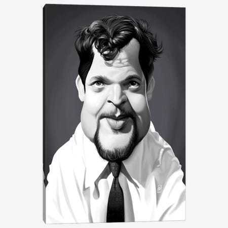Orson Welles Canvas Print #RSW252} by Rob Snow Canvas Wall Art