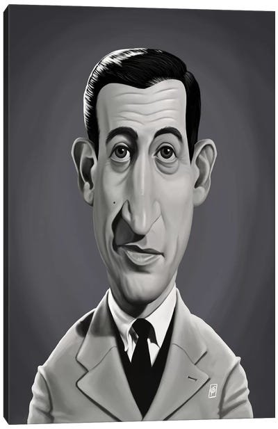 J.D. Salinger  Canvas Art Print - J.D. Salinger