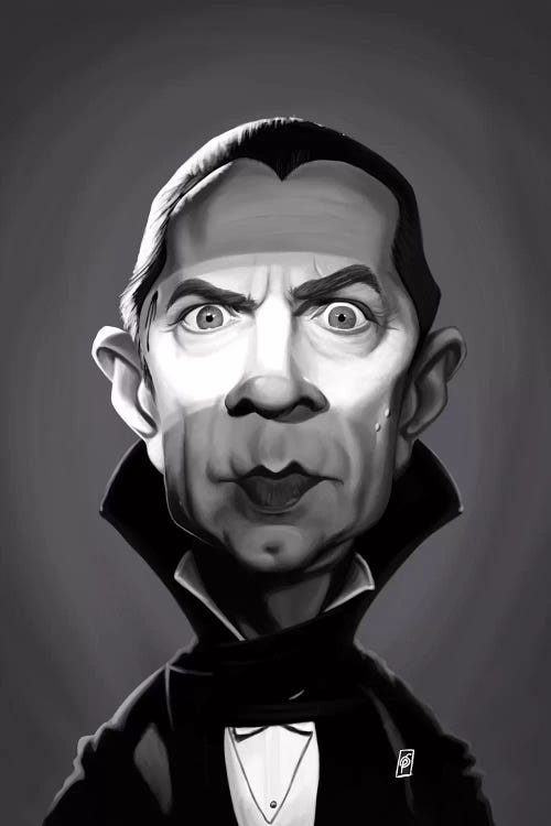 Bela Lugosi by Rob Snow wall art