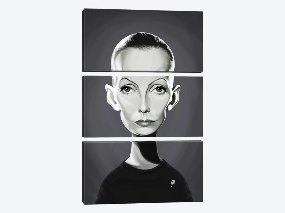 Greta Garbo by Rob Snow 3-piece Art Print