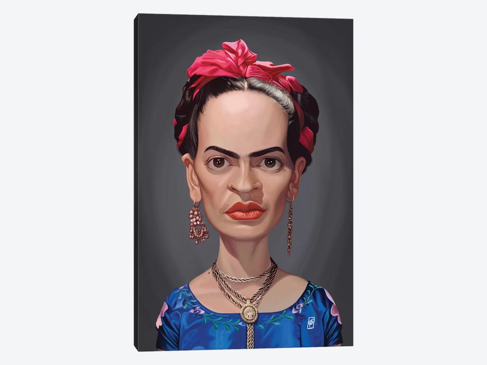 Frida Kahlo  by Rob Snow 1-piece Canvas Art