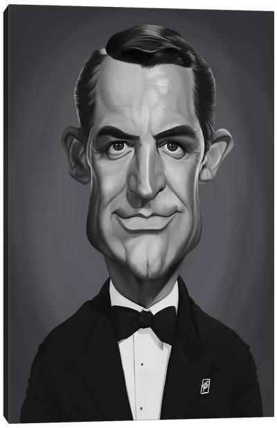 Cary Grant Canvas Art Print - Cary Grant