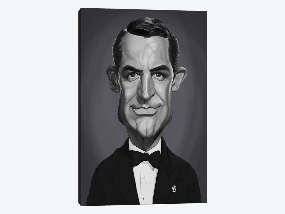 Cary Grant by Rob Snow 1-piece Canvas Wall Art
