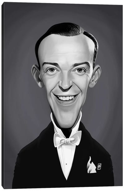Fred Astaire Canvas Art Print - Fred Astaire