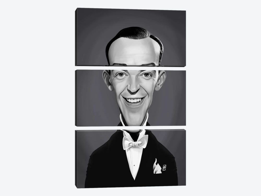 Fred Astaire by Rob Snow 3-piece Art Print