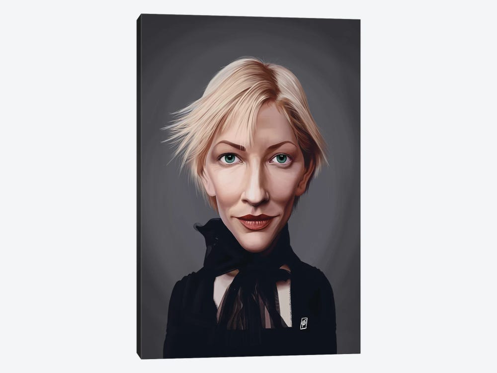 Cate Blanchett by Rob Snow 1-piece Canvas Artwork