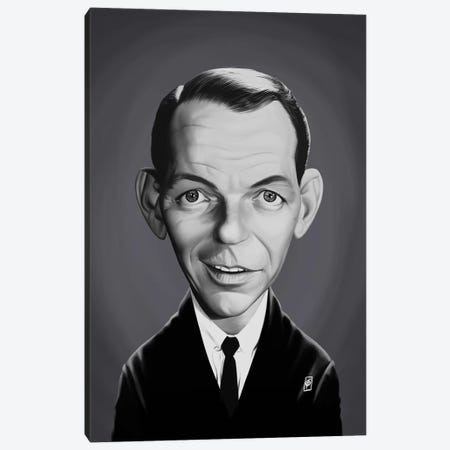 Frank Sinatra Canvas Print #RSW327} by Rob Snow Canvas Print
