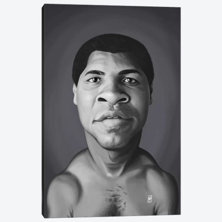 Muhammad Ali Canvas Print #RSW341} by Rob Snow Canvas Wall Art