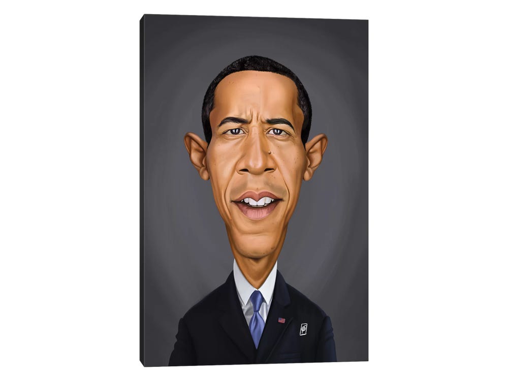 all drawings of barack obama