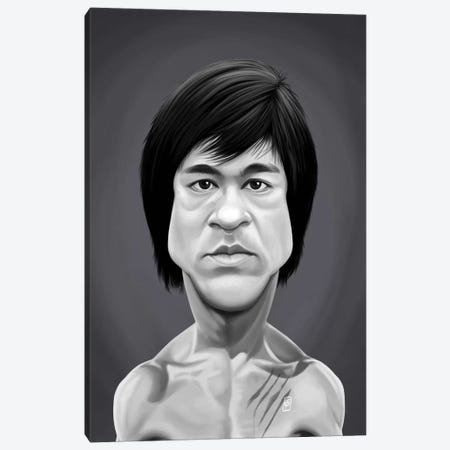 Bruce Lee Canvas Print #RSW344} by Rob Snow Canvas Print