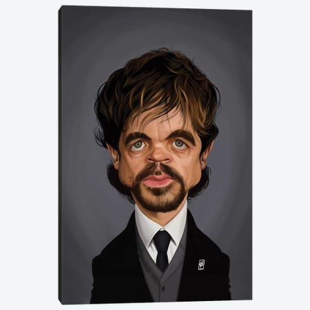 Peter Dinklage Canvas Print #RSW352} by Rob Snow Canvas Art Print
