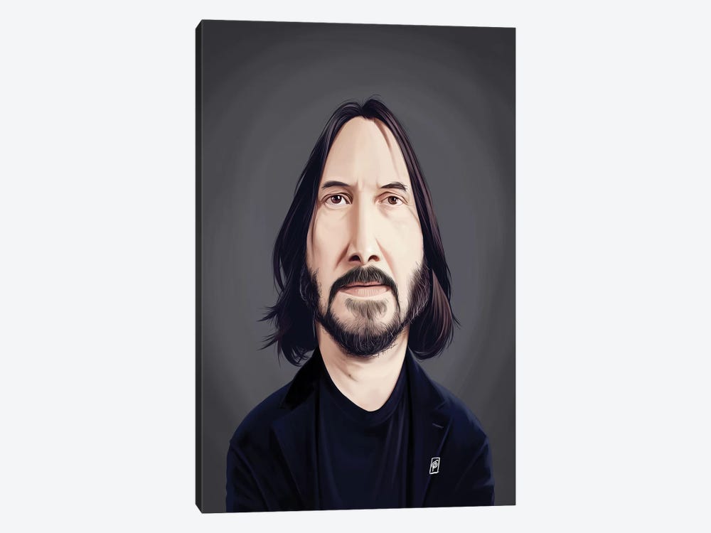Keanu Reeves by Rob Snow 1-piece Canvas Art