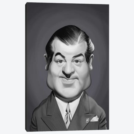 Lou Costello Canvas Print #RSW372} by Rob Snow Canvas Print
