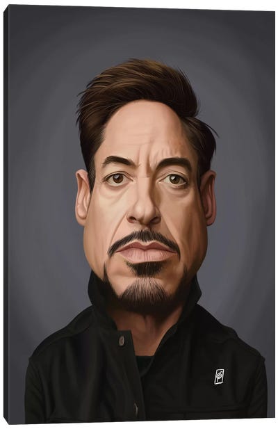 Robert Downey Jr Canvas Art Print - Robert Downey Jr.