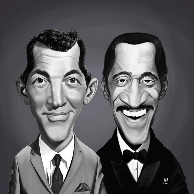 Dean Martin and Sammy Davis Jnr