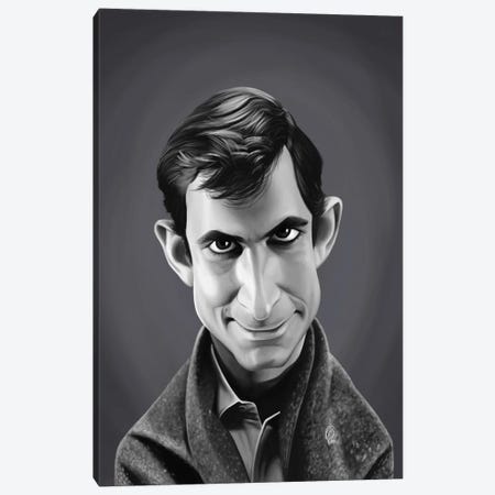 Anthony Perkins Canvas Print #RSW397} by Rob Snow Canvas Wall Art