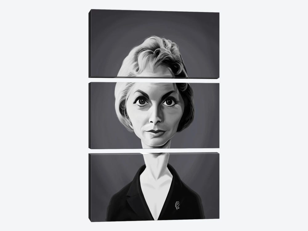 Janet Leigh by Rob Snow 3-piece Canvas Wall Art