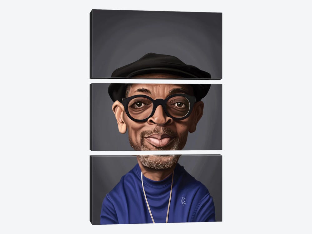 Spike Lee by Rob Snow 3-piece Canvas Art