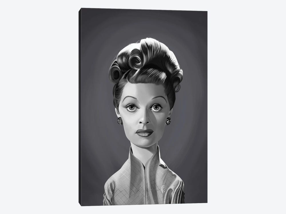 Lucille Ball by Rob Snow 1-piece Canvas Artwork