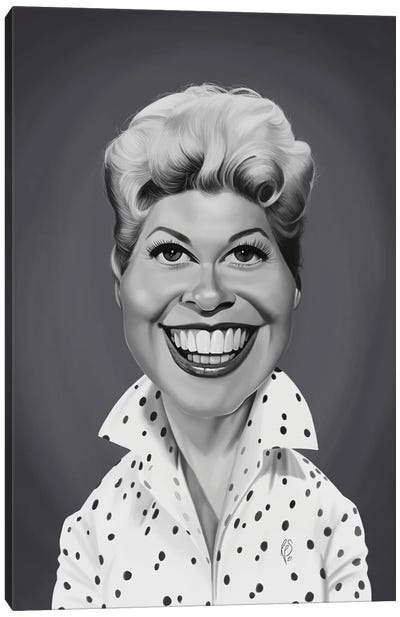 Doris Day Canvas Art Print - Doris Day