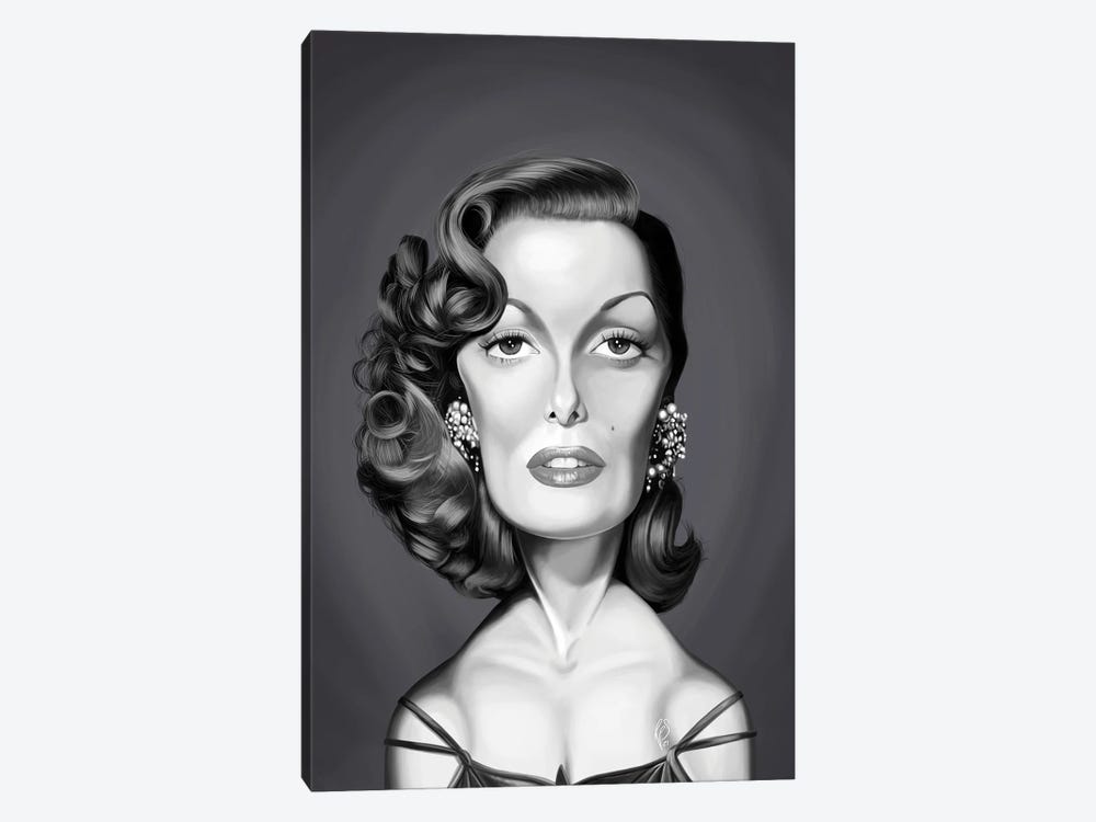 Jane Russell by Rob Snow 1-piece Art Print