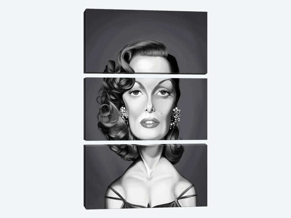 Jane Russell by Rob Snow 3-piece Art Print