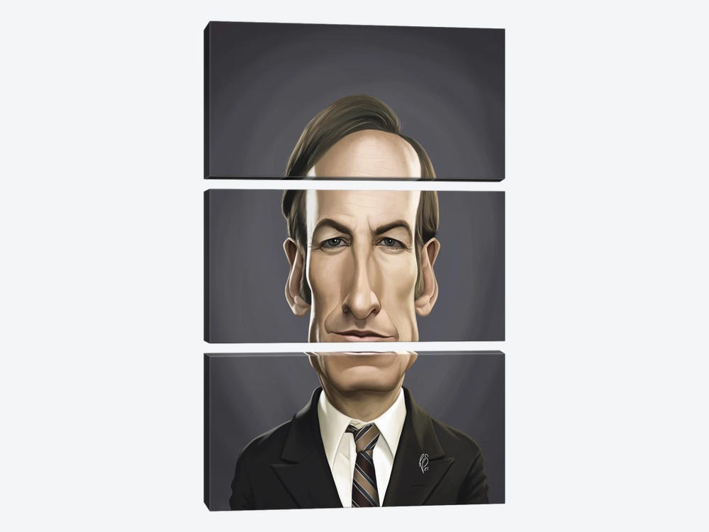 Bob Odenkirk by Rob Snow 3-piece Art Print