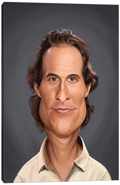 Matthew Mcconaughey Canvas Art Print - Matthew McConaughey