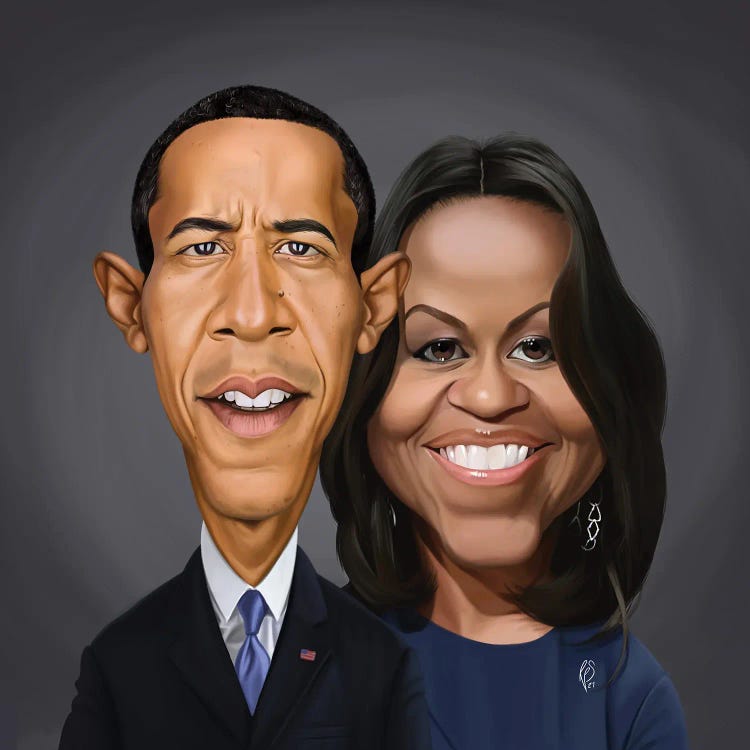 Barack And Michelle Obama