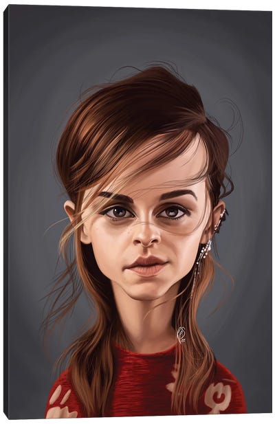 Emma Watson Canvas Art Print - Rob Snow