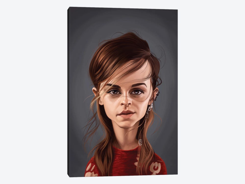 Emma Watson by Rob Snow 1-piece Art Print